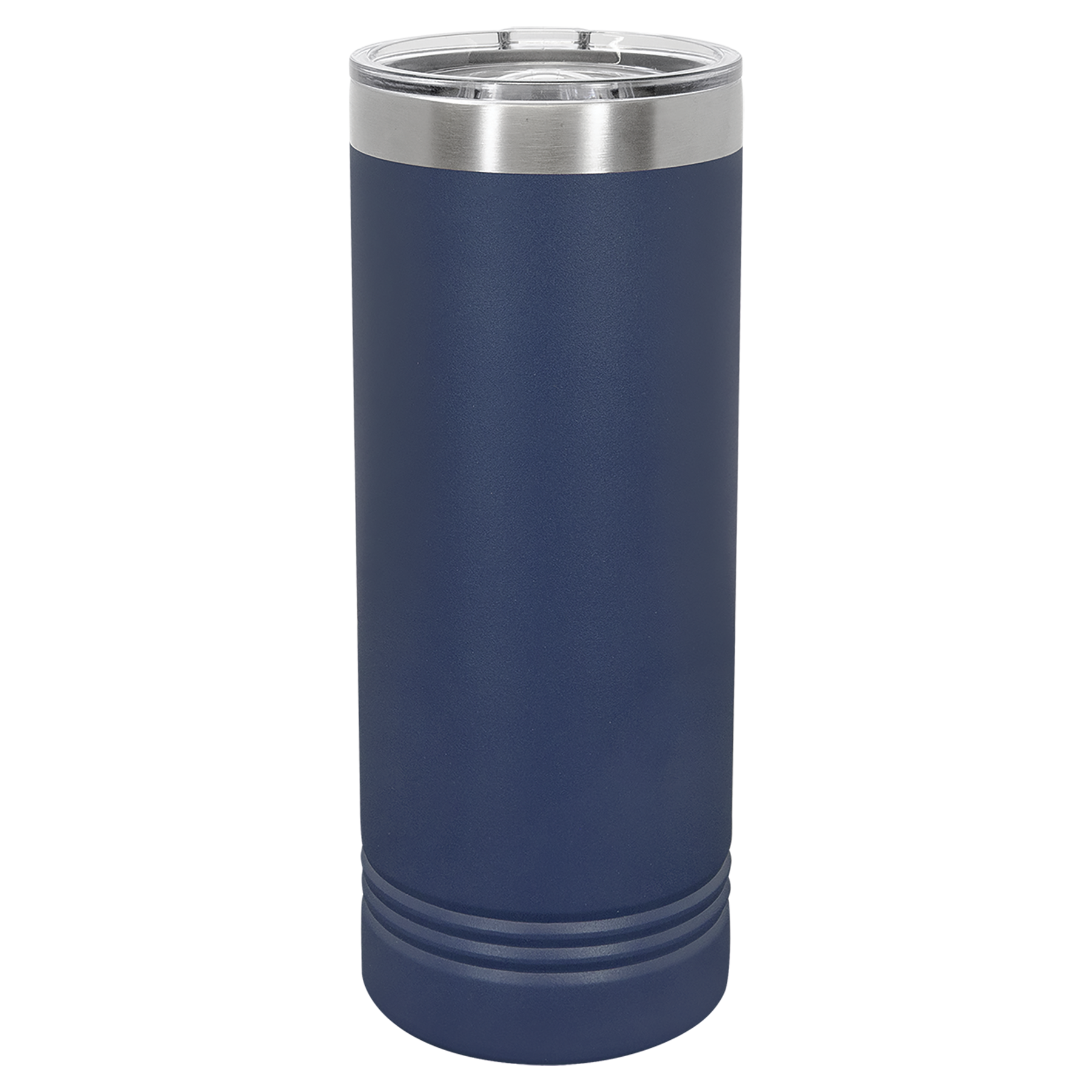 Navy Blue 22 oz. Skinny Tumbler with Slider Lid blank-preview