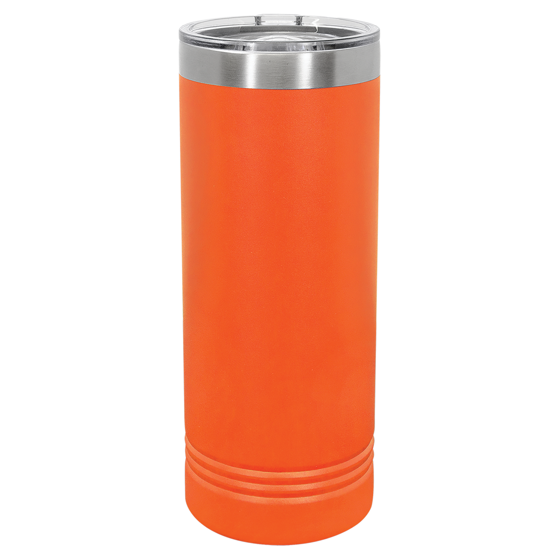 22 oz. Skinny Tumbler with Slider Lid – Orange preview