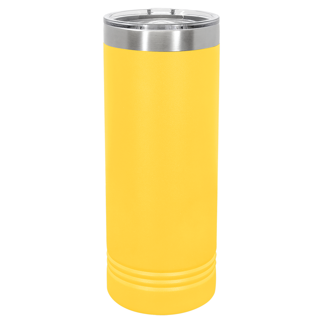 22 oz. Skinny Tumbler with Slider Lid – Yellow preview