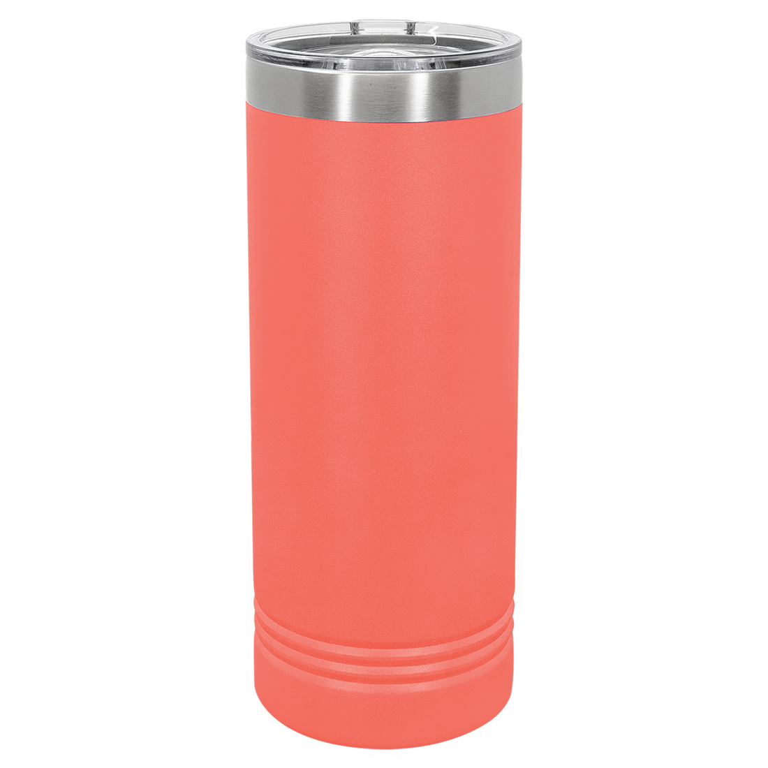 22 oz. Skinny Tumbler with Slider Lid – Coral preview