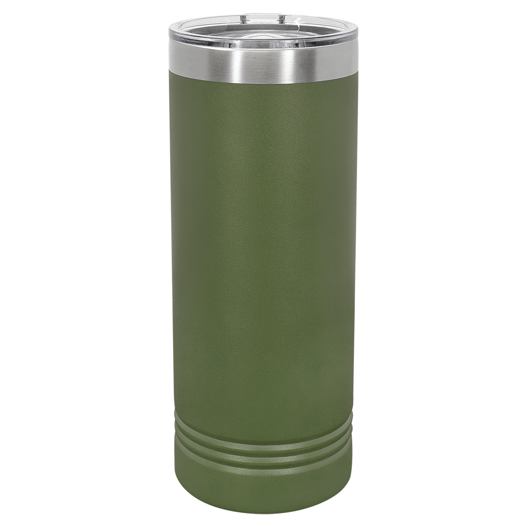 Olive Green 22 oz. Skinny Tumbler blank-preview
