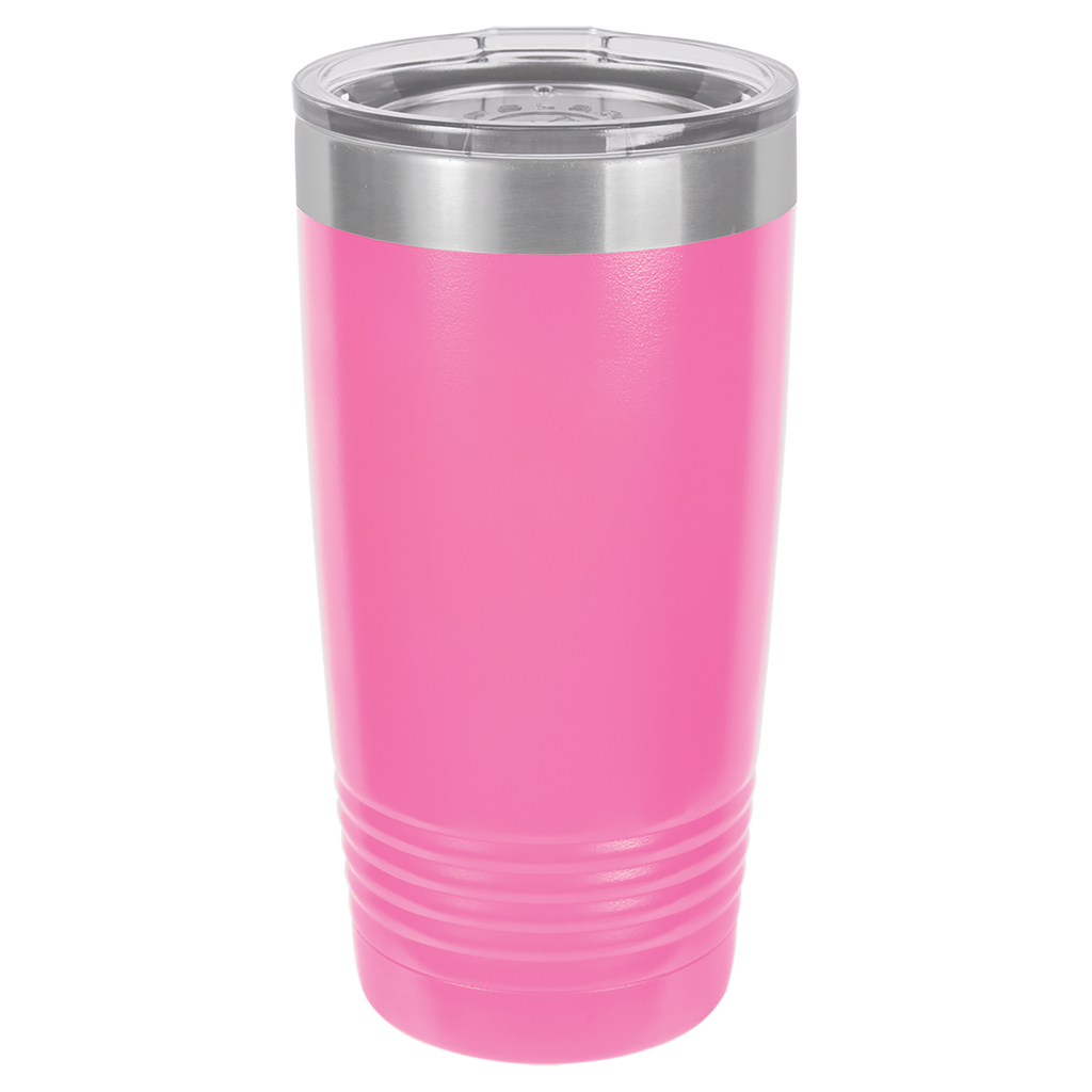 Pink 20 oz. Ringneck Tumbler with Clear Lid blank-preview