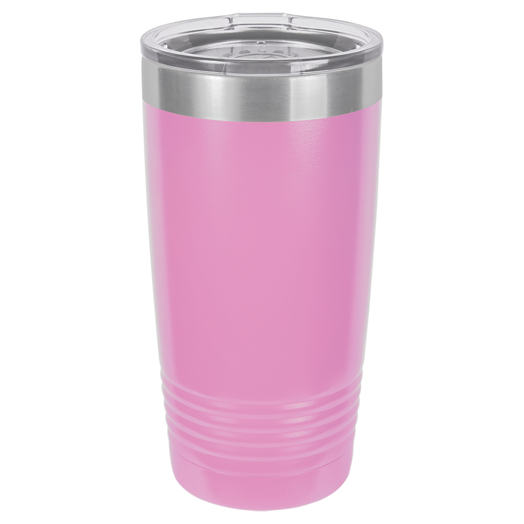 Light Purple 20 oz. Ringneck Tumbler with Clear Lid blank-preview