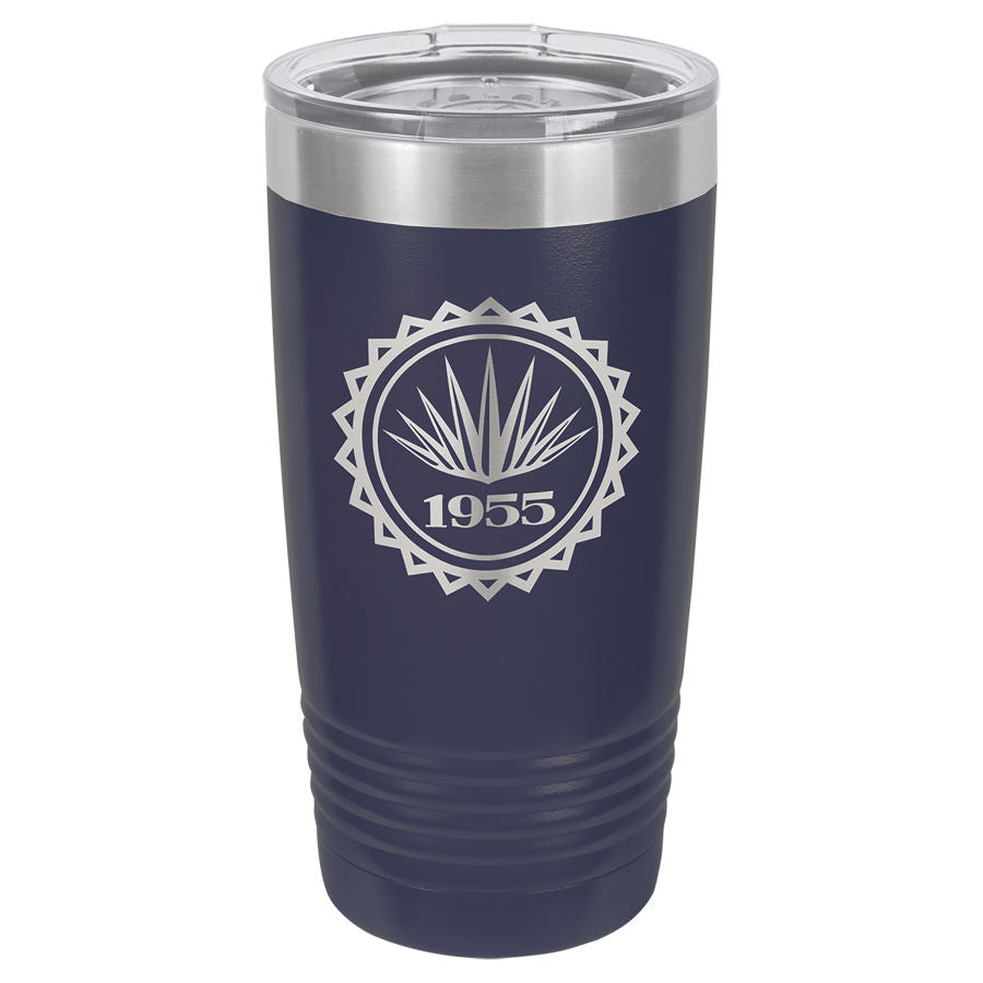 Navy Blue 20 oz. Ringneck Tumbler with Clear Lid
