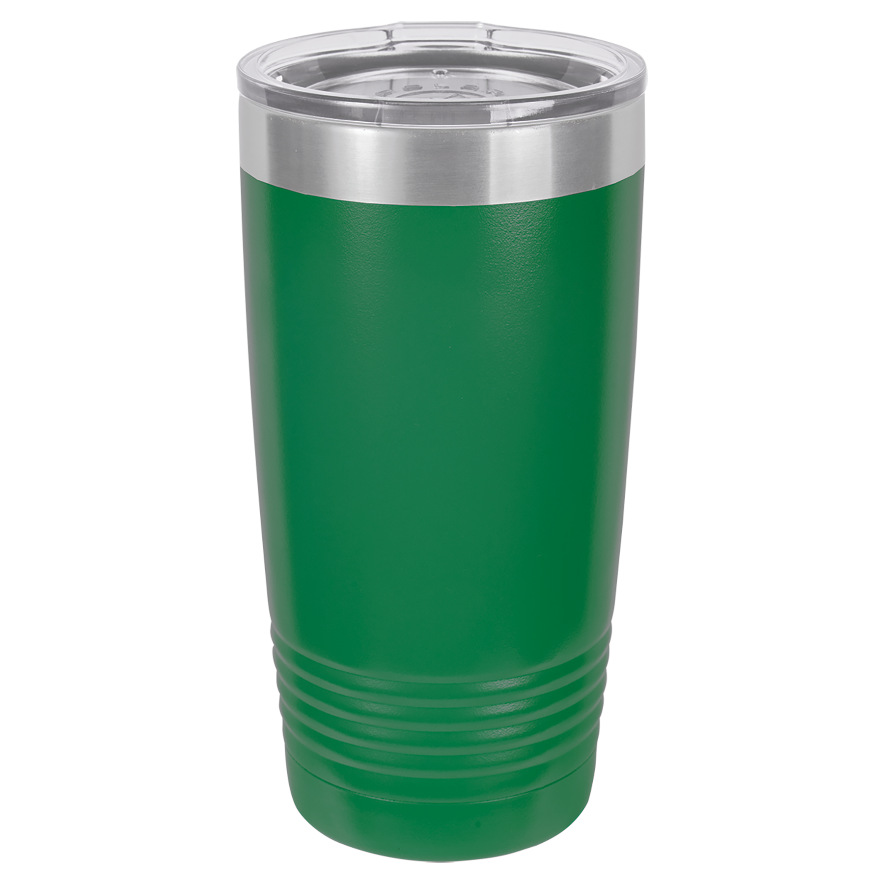 Green 20 oz. Ringneck Tumbler with Clear Lid blank-preview