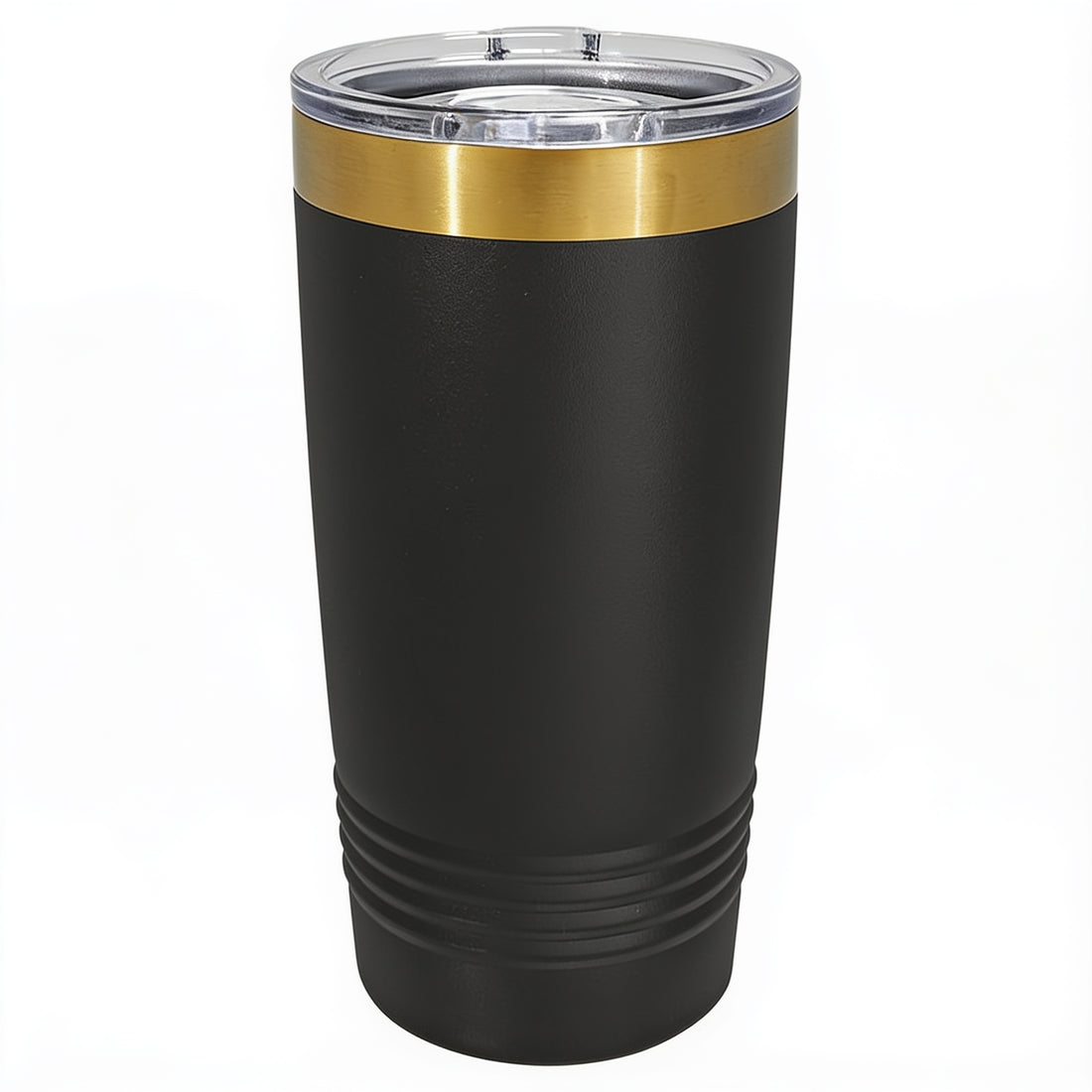 20 oz. Gold ION Tumbler with Slider Lid – Black Bright Gold preview