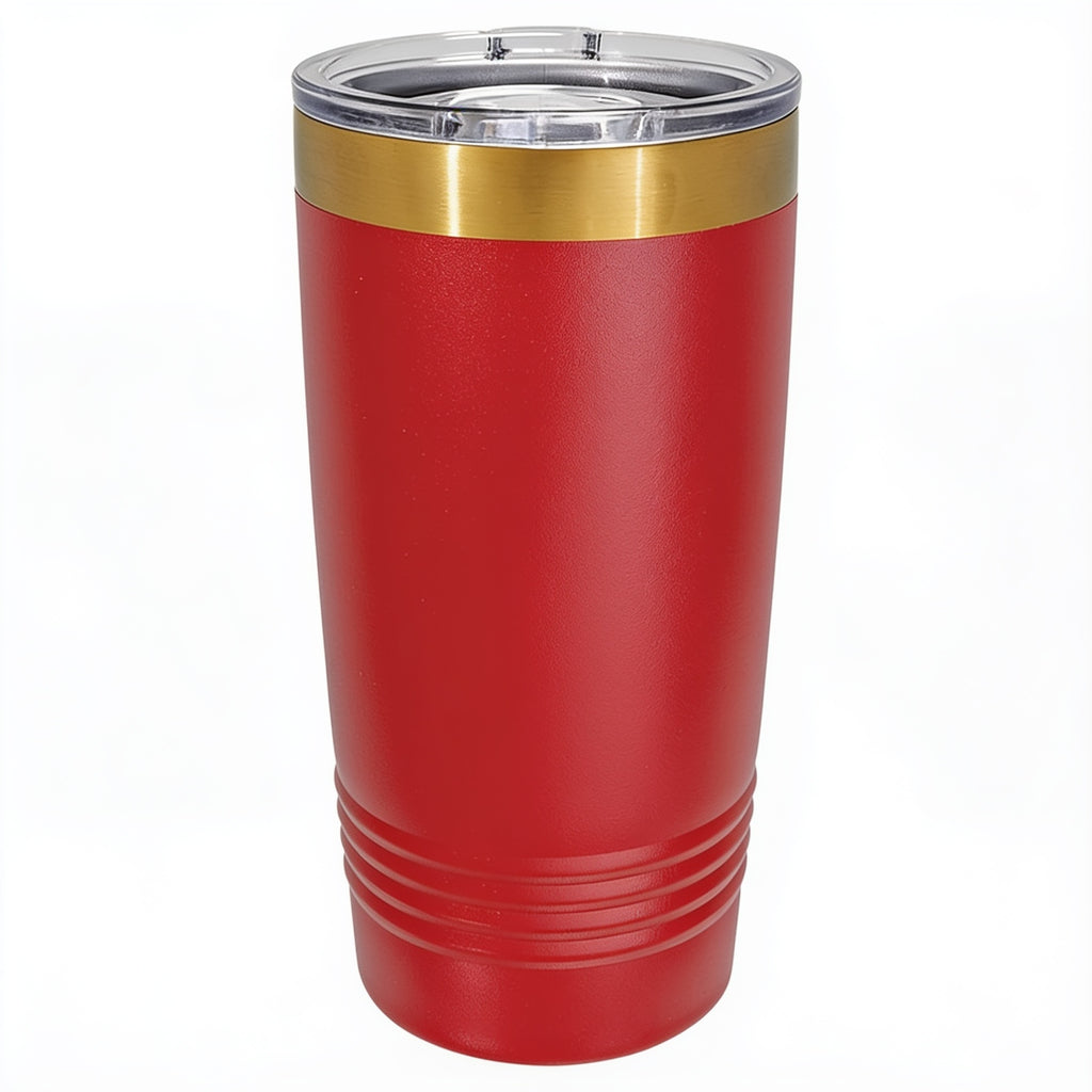 Red/Bright Gold Ion 20 oz Tumbler blank-preview