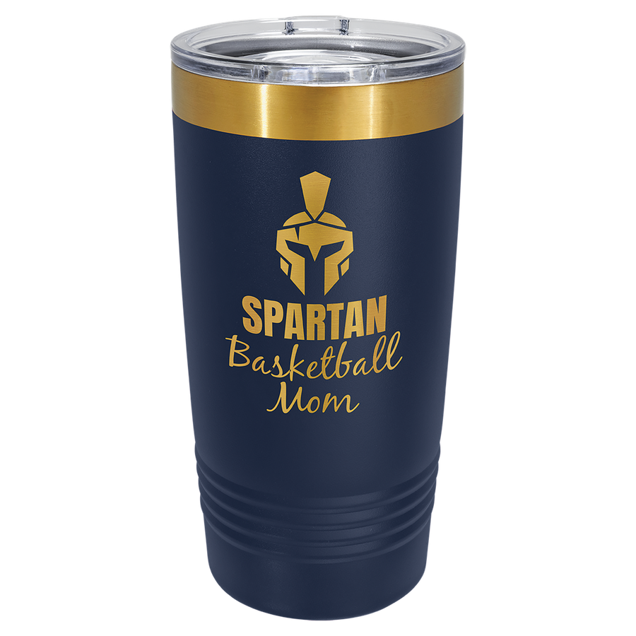 Navy/Bright Gold Ion 20 oz Tumbler