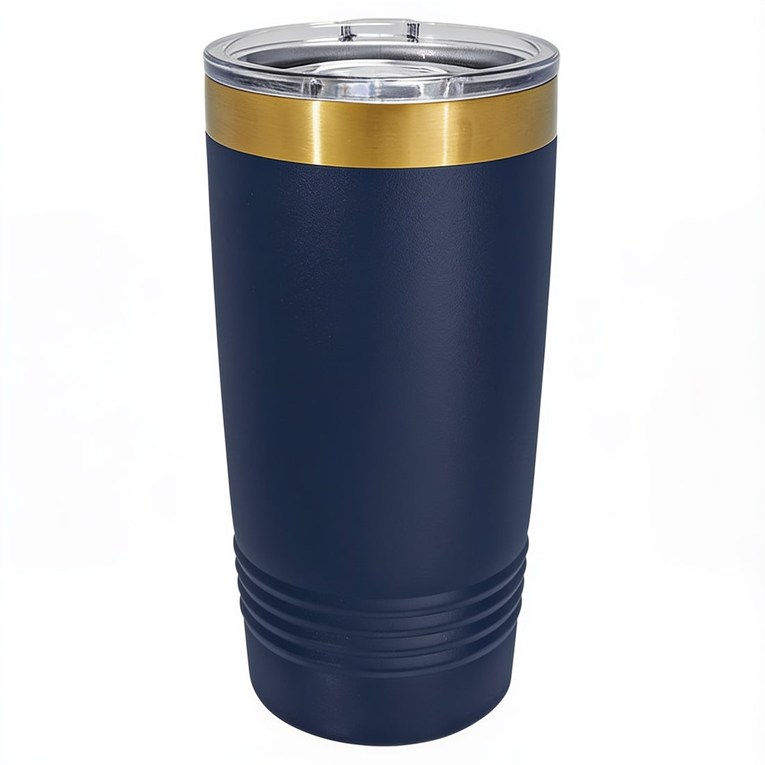20 oz. Gold ION Tumbler with Slider Lid – Navy Bright Gold preview