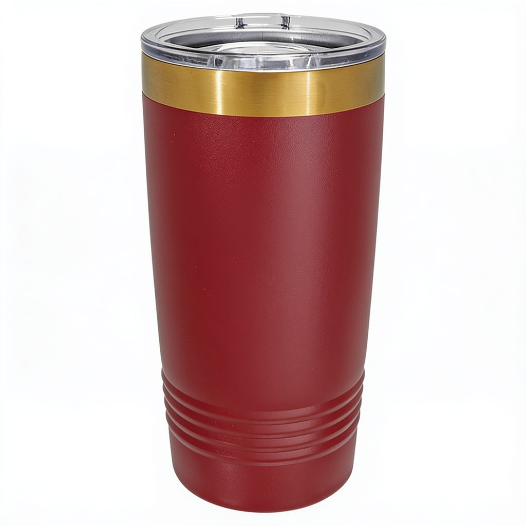 Maroon/Bright Gold Ion 20 oz Tumbler blank-preview