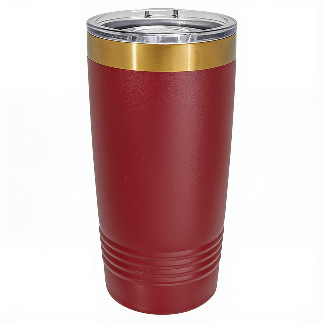 20 oz. Gold ION Tumbler with Slider Lid – Maroon Bright Gold preview