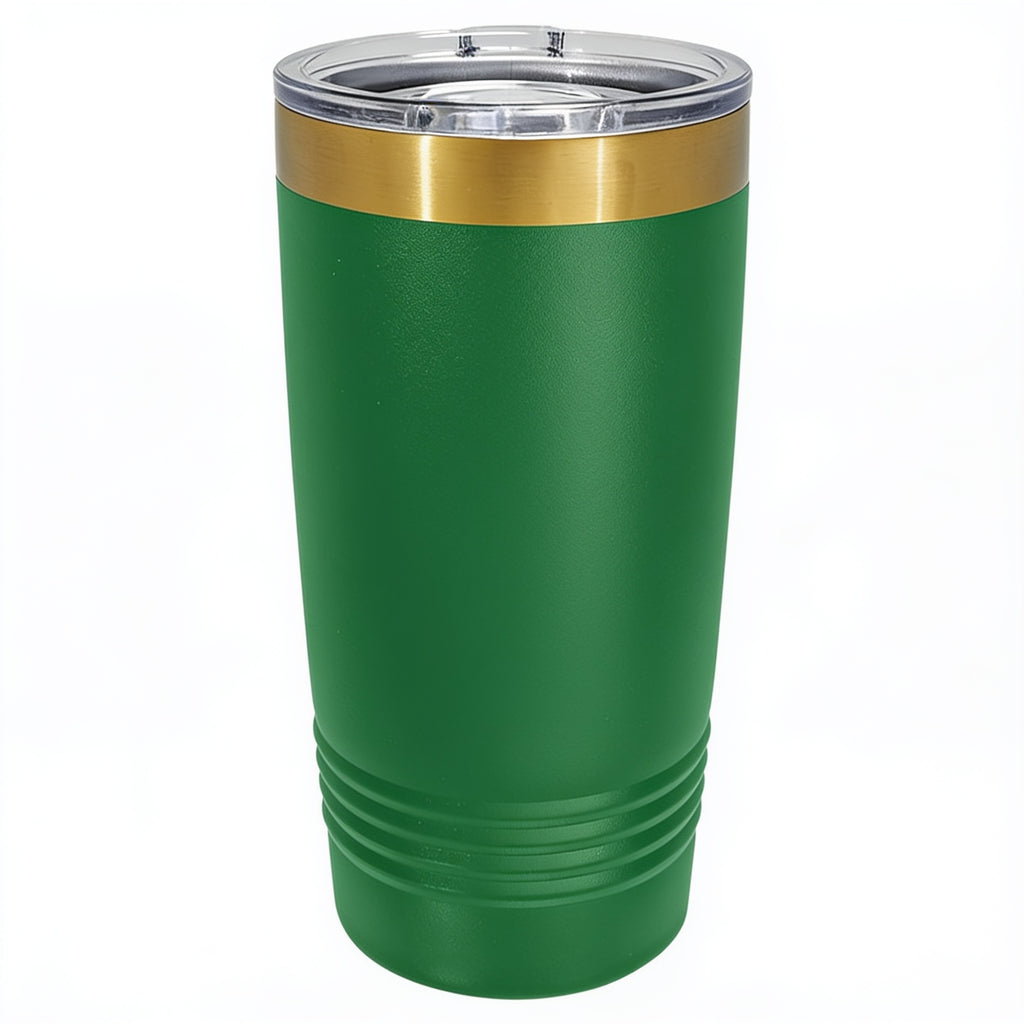 Green/Bright Gold Ion 20 oz Tumbler blank-preview