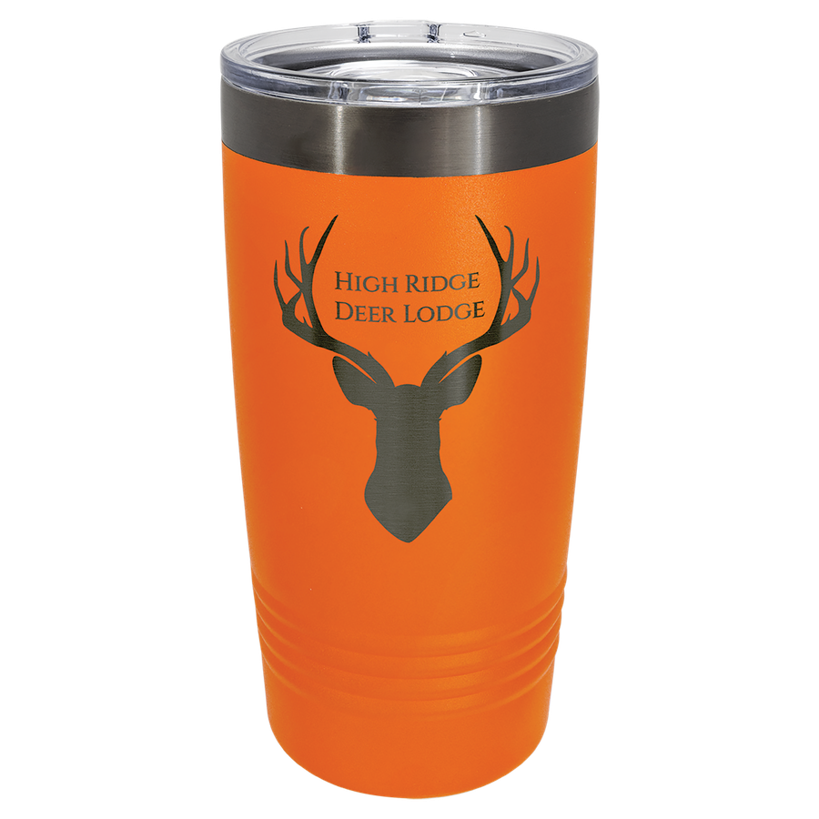 Orange/Ghost Black 20 oz Tumbler