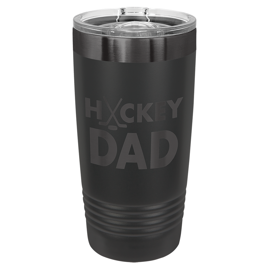 20 oz. Black/Ghost Black ION-Plated Ringneck Tumbler with Slider Lid