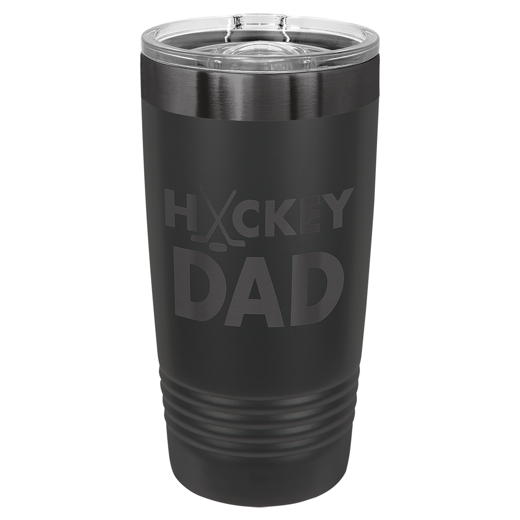 20 oz. Black/Ghost Black ION-Plated Ringneck Tumbler with Slider Lid