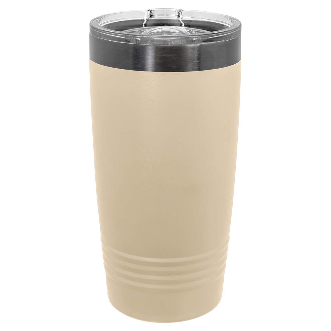 20 oz. ION-Plated Ringneck Tumbler with Slider Lid – Warm Sand (Black) preview