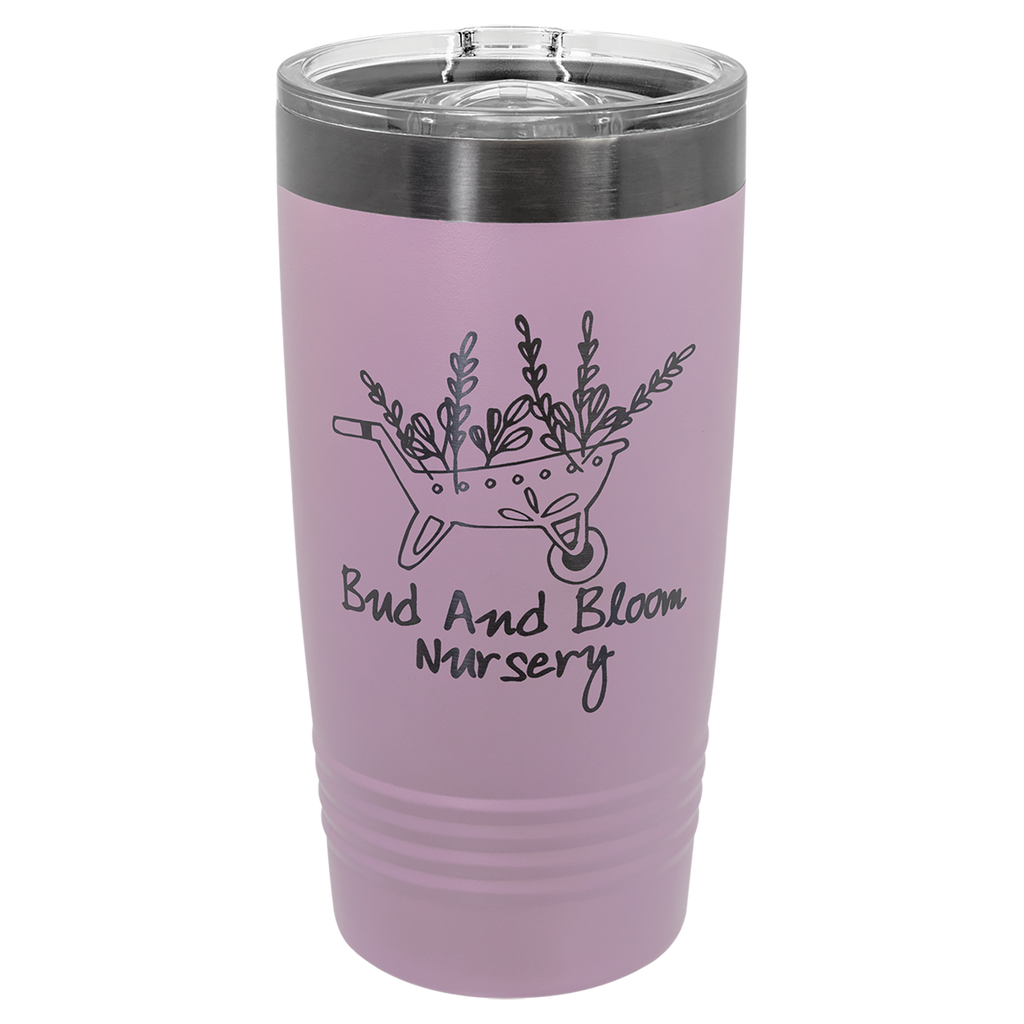 20 oz. Moody Lilac/Ghost Black ION-Plated Tumbler with Slider Lid