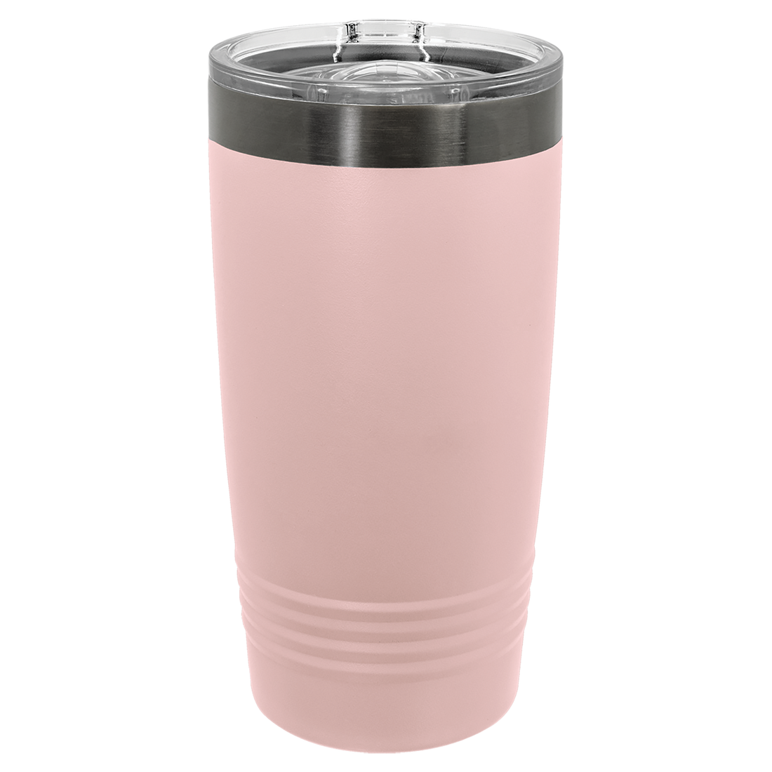 20 oz. ION-Plated Ringneck Tumbler with Slider Lid – Blush (Black) preview
