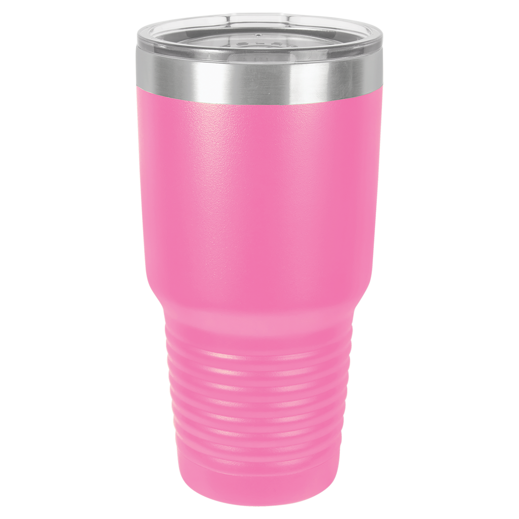 Pink 30 oz. Ringneck Tumbler with Clear Lid blank-preview