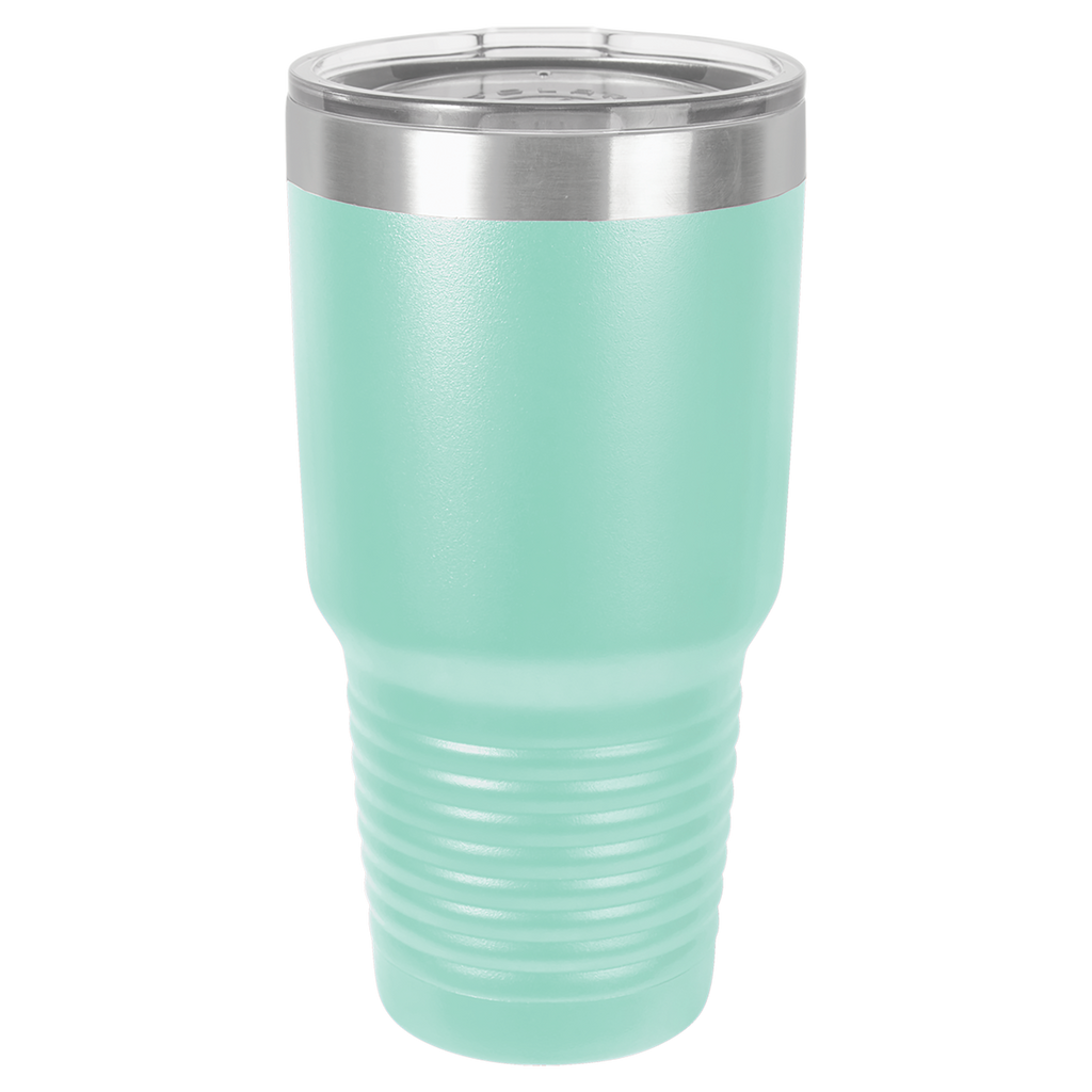 Teal 30 oz. Ringneck Tumbler with Clear Lid blank-preview