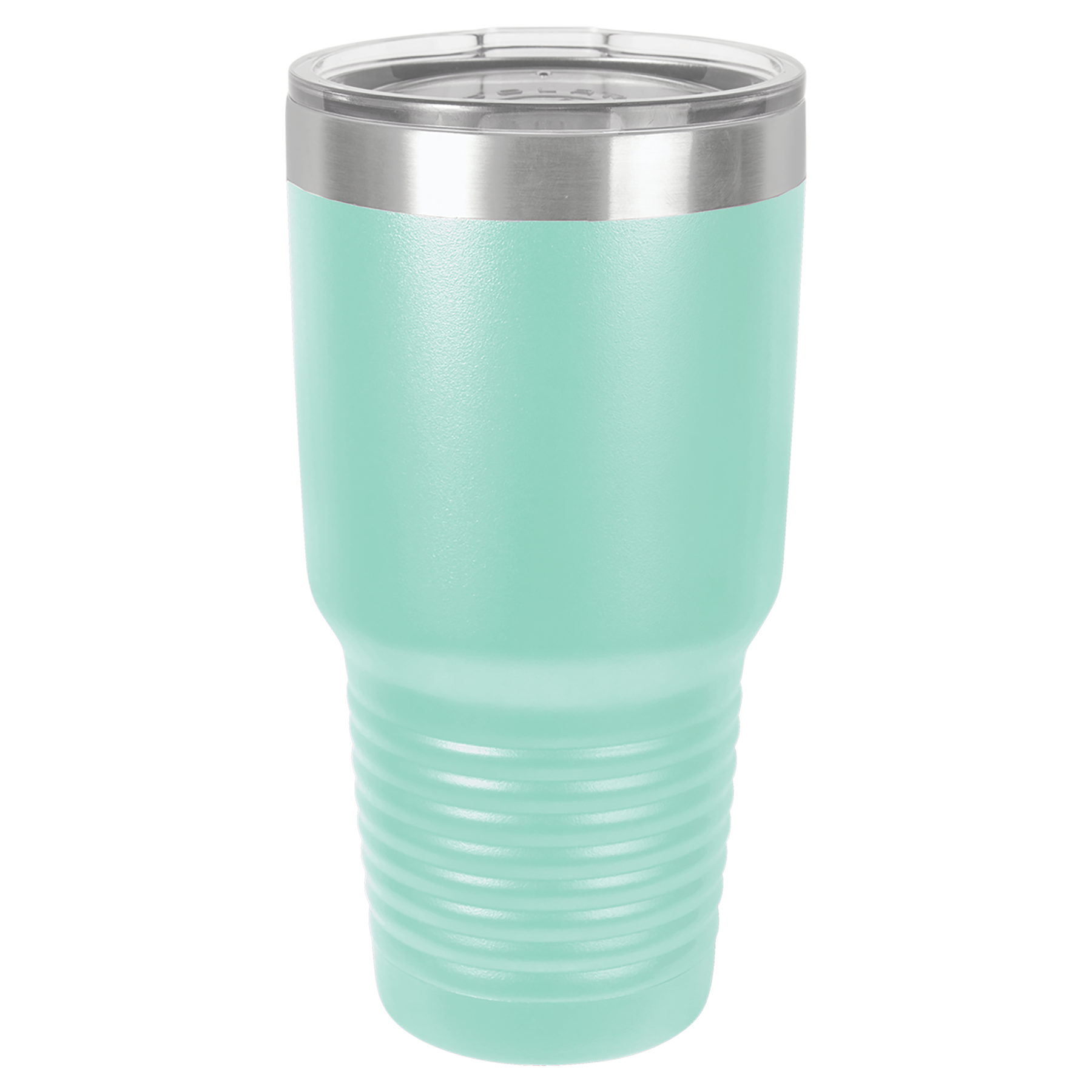Teal 30 oz. Ringneck Tumbler with Clear Lid blank-preview
