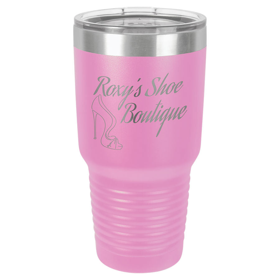 Light Purple 30 oz. Ringneck Tumbler with Clear Lid