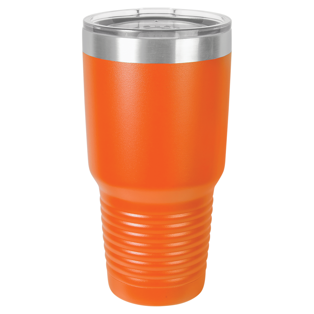 Orange 30 oz. Ringneck Tumbler with Clear Lid preview