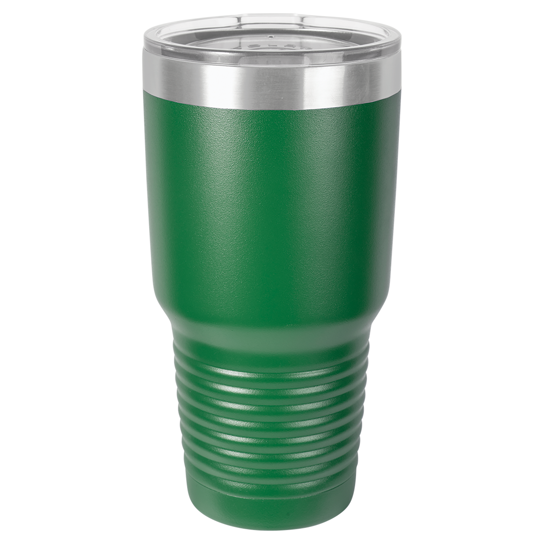 Green 30 oz. Ringneck Tumbler with Clear Lid blank-preview