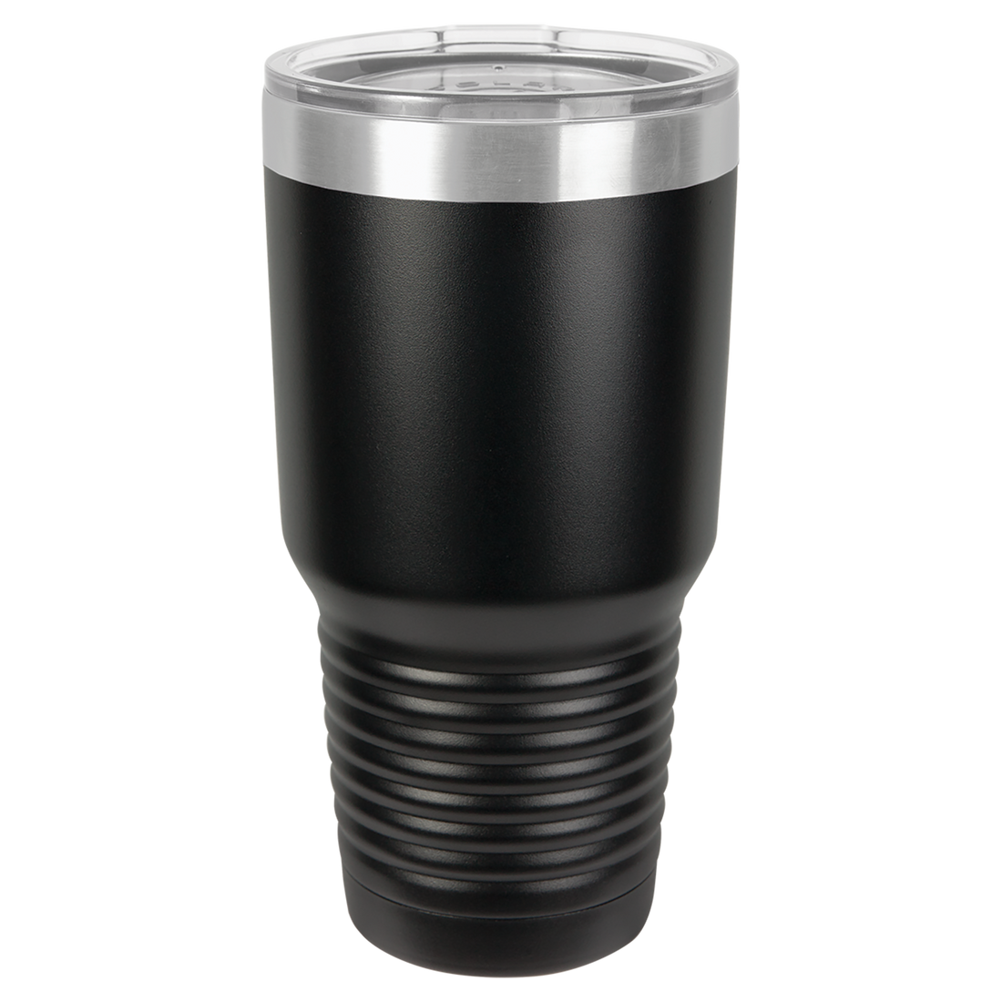 Black 30 oz. Ringneck Tumbler with Clear Lid preview