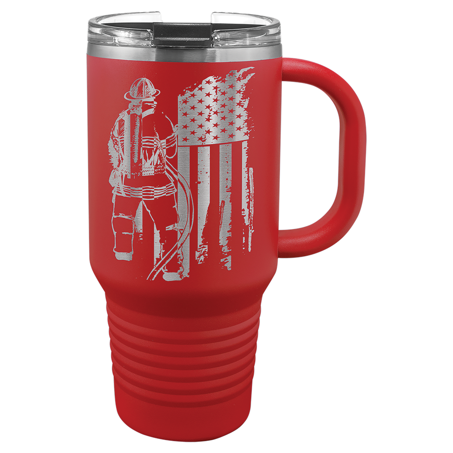 Red 32 oz Travel Mug