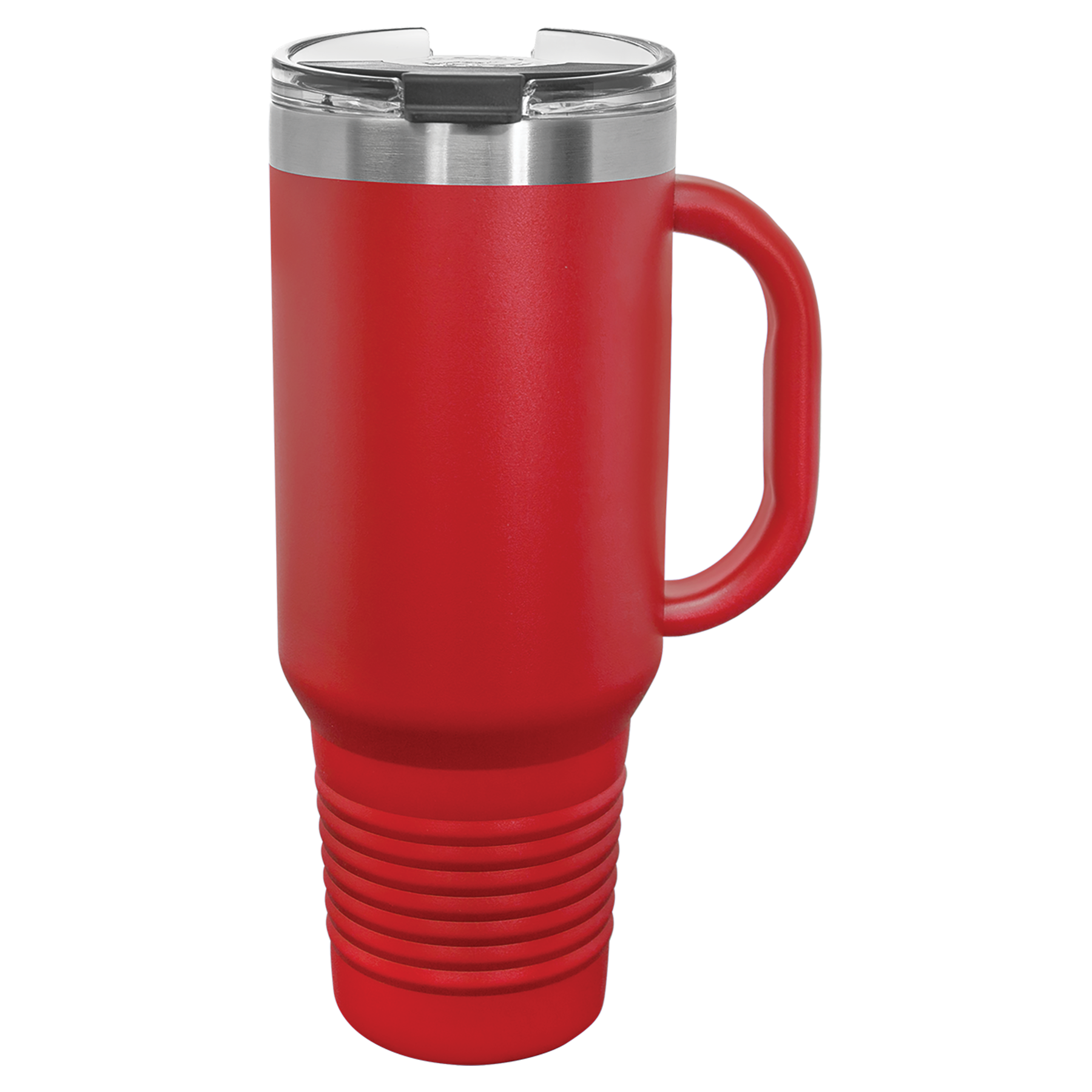 Red 40 oz. Travel Mug with Straw and Snap Lid blank-preview