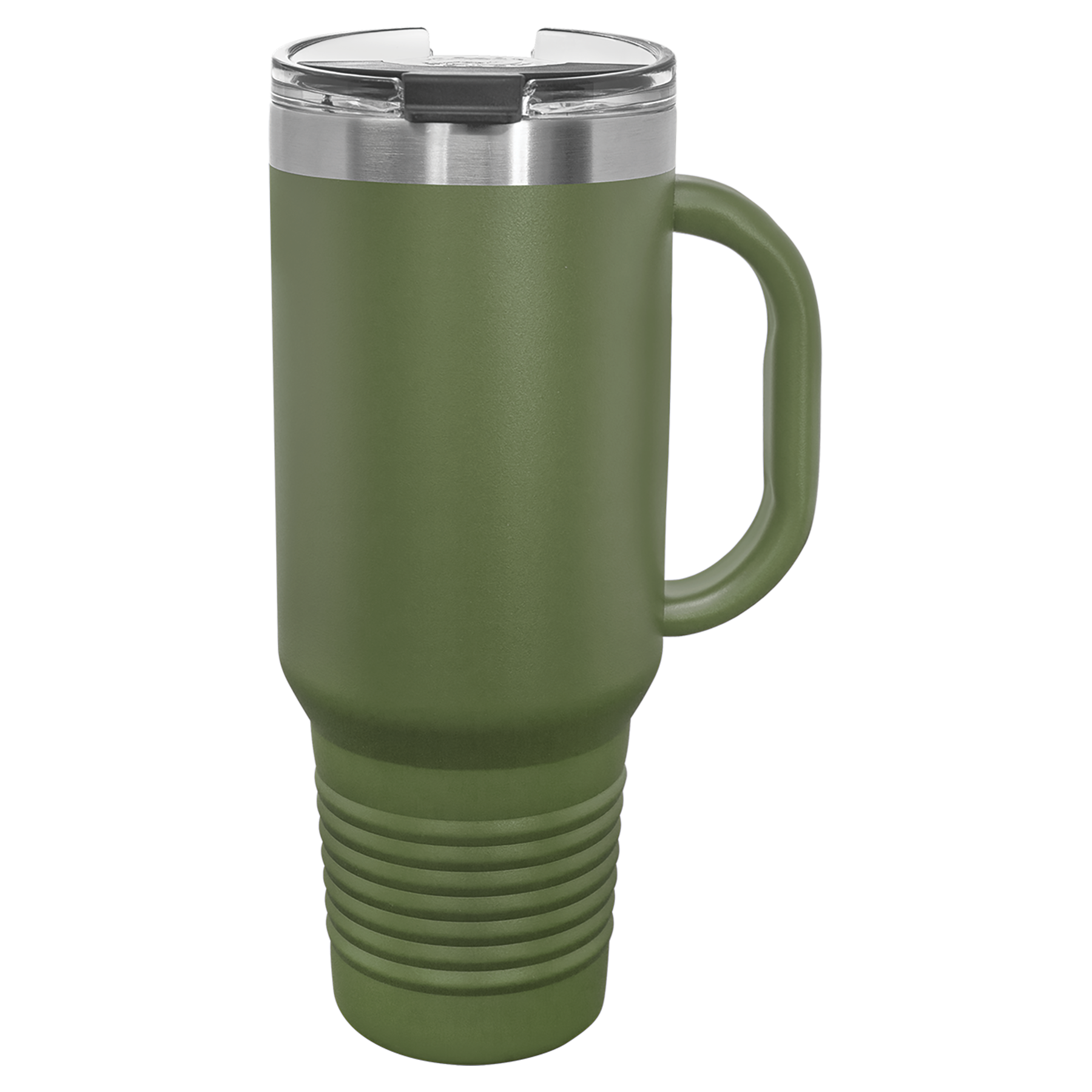 Olive Green 40 oz. Travel Mug with Straw and Snap Lid blank-preview