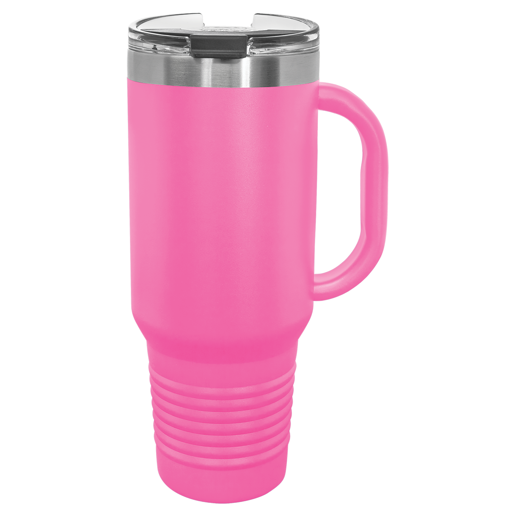 Pink 40 oz. Travel Mug with Straw and Snap Lid blank-preview