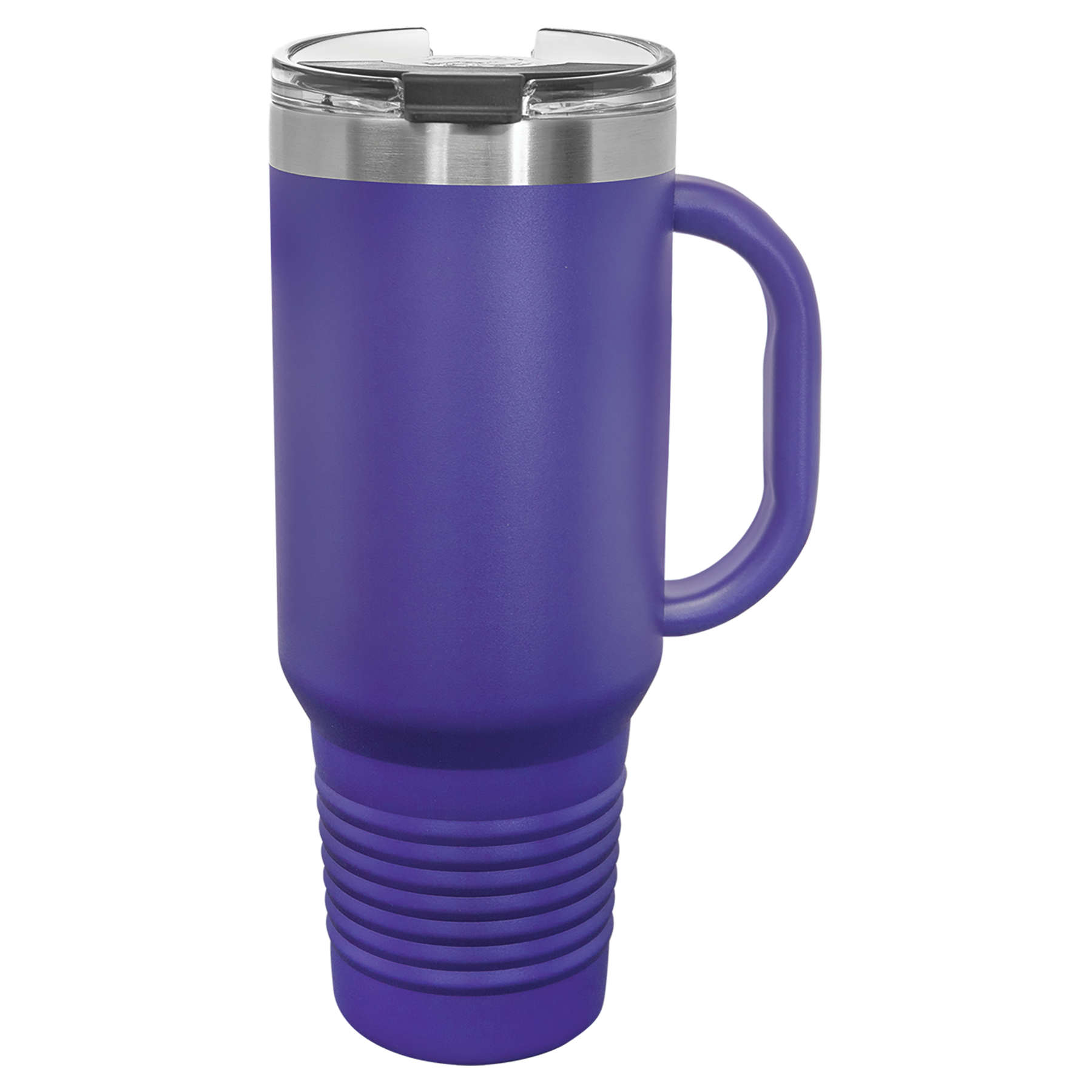 Purple 40 oz. Travel Mug with Straw and Snap Lid blank-preview