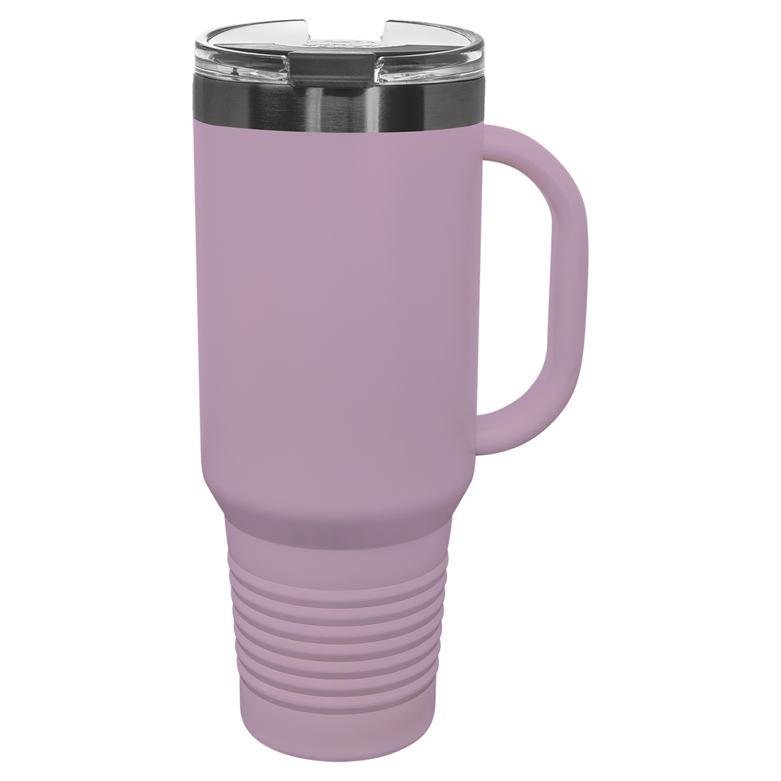 40 oz. Moody Lilac/Ghost Black ION-Plated Travel Mug with Straw preview