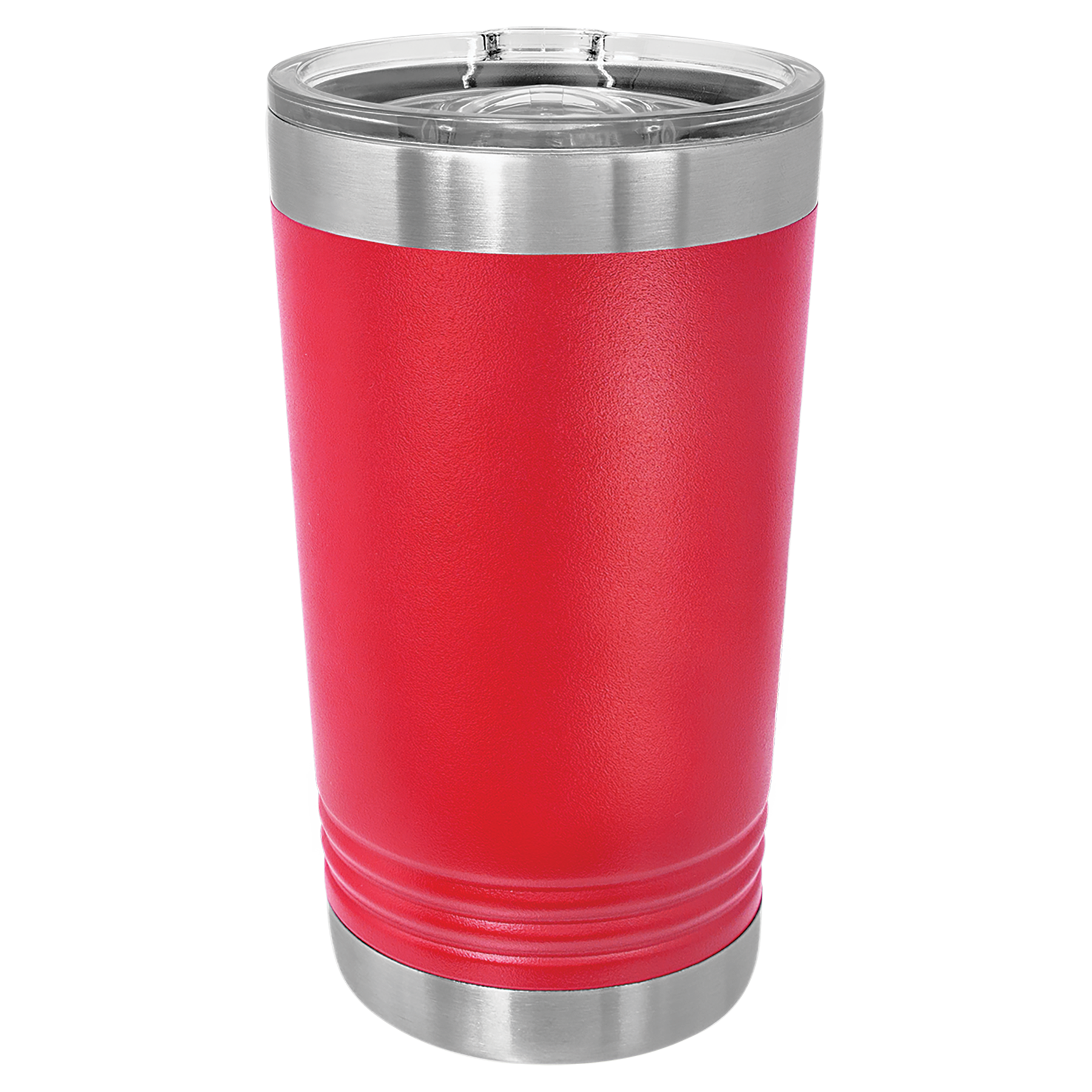 Red Pint with Clear Slider Lid blank-preview