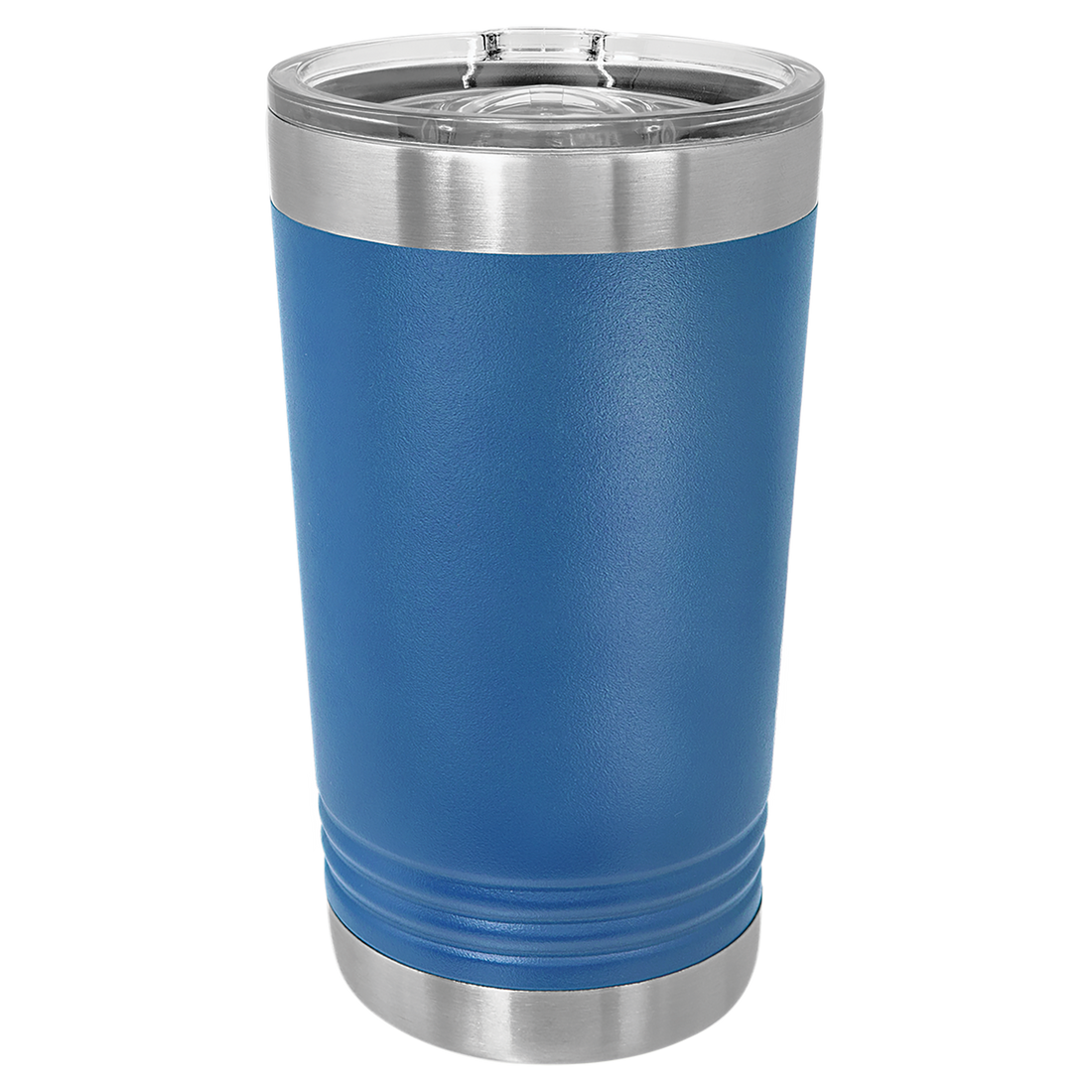 Royal Blue Pint with Clear Slider Lid preview
