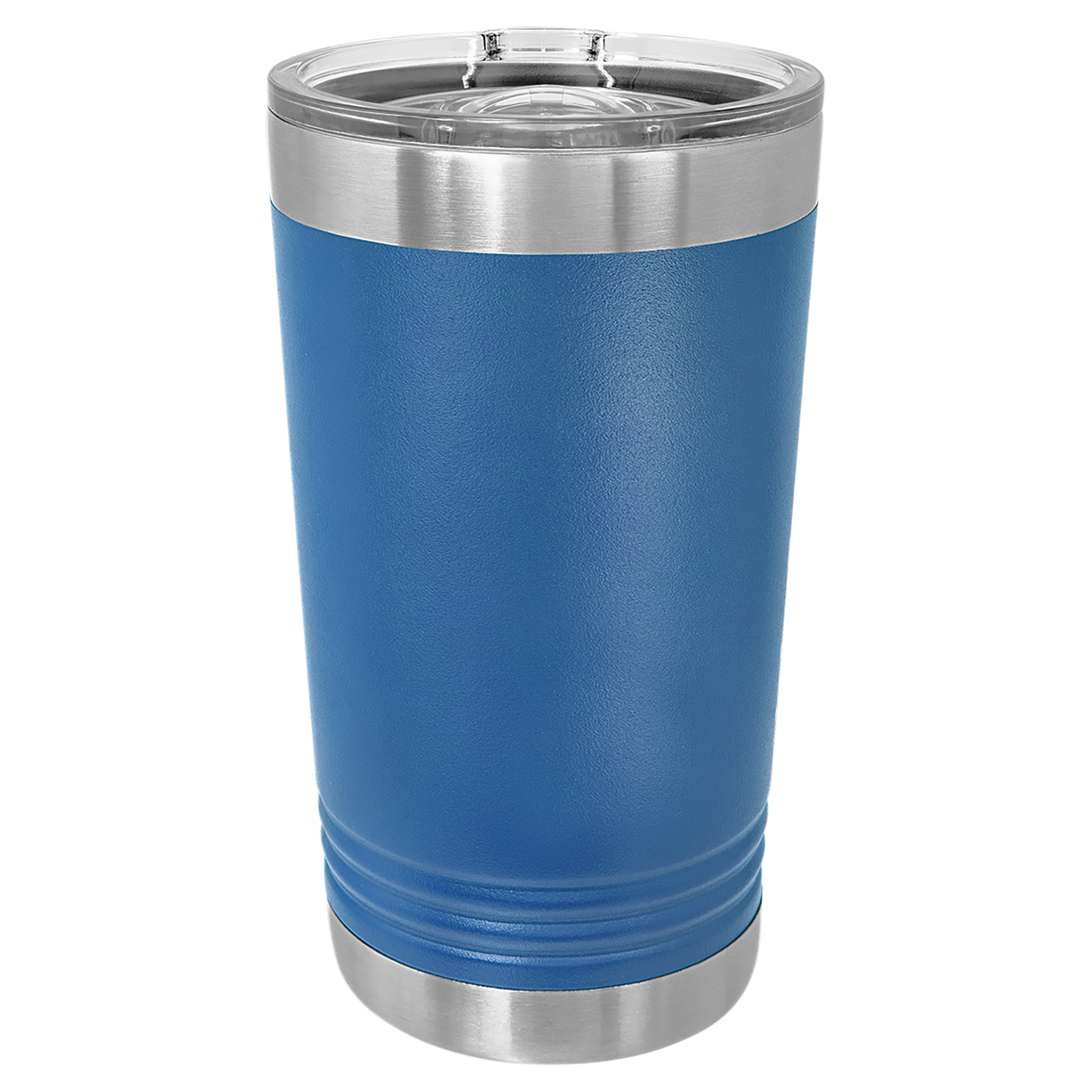 Royal Blue Pint with Clear Slider Lid blank-preview
