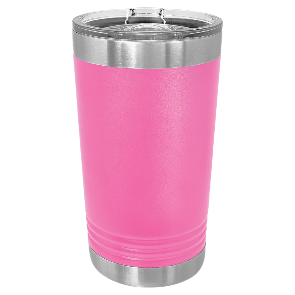 Pink Pint with Clear Slider Lid blank-preview