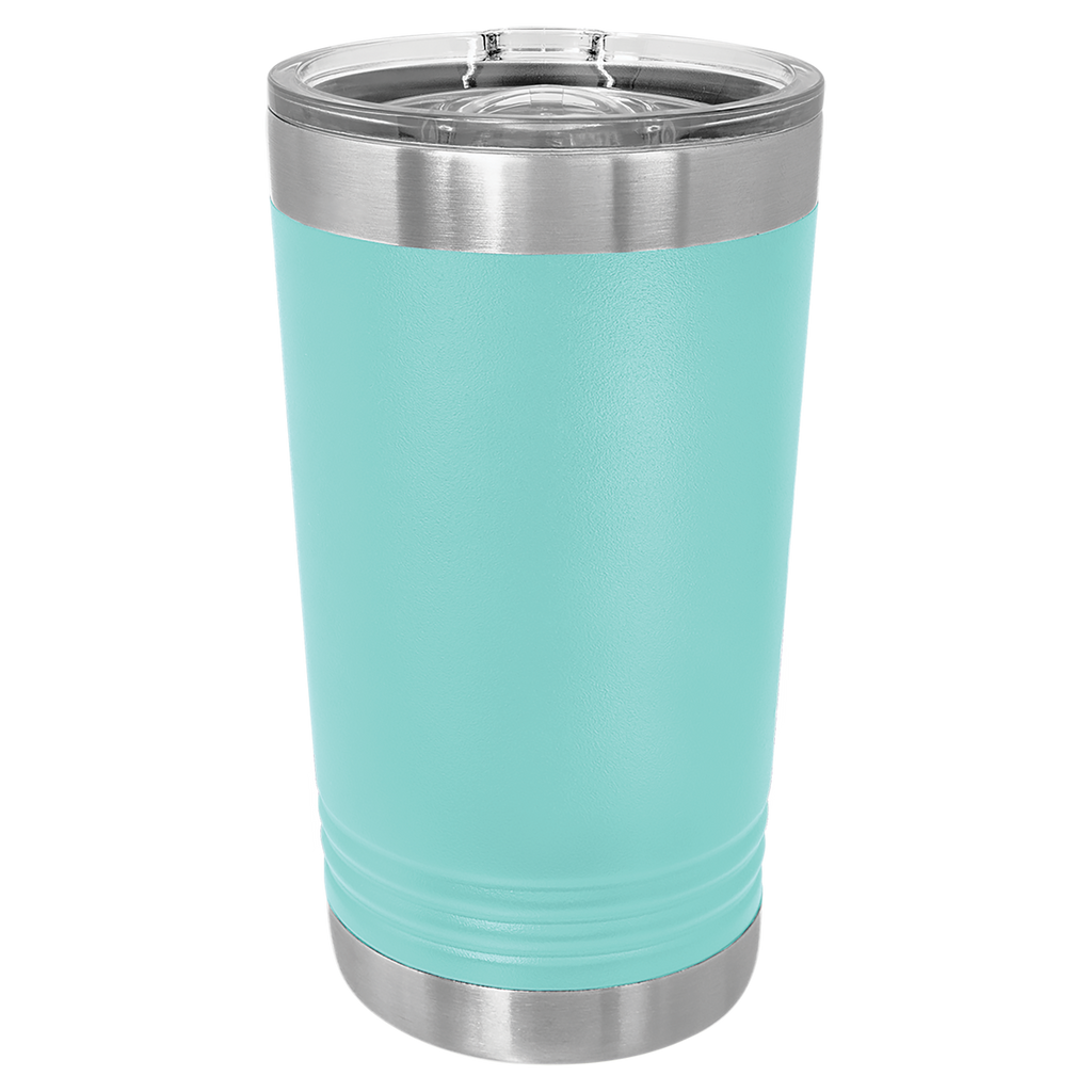 Teal Pint with Clear Slider Lid blank-preview
