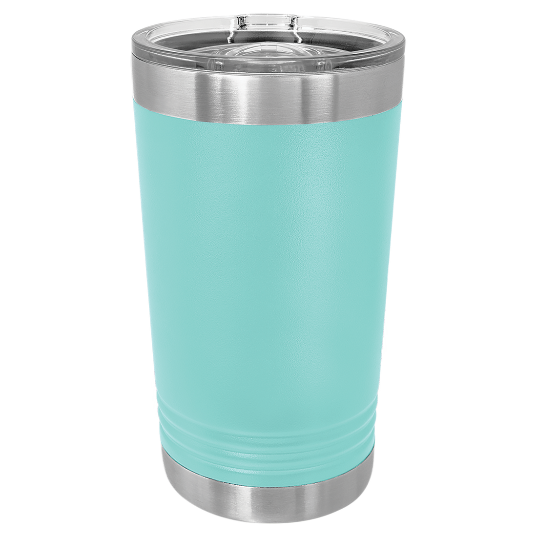 Teal Pint with Clear Slider Lid preview