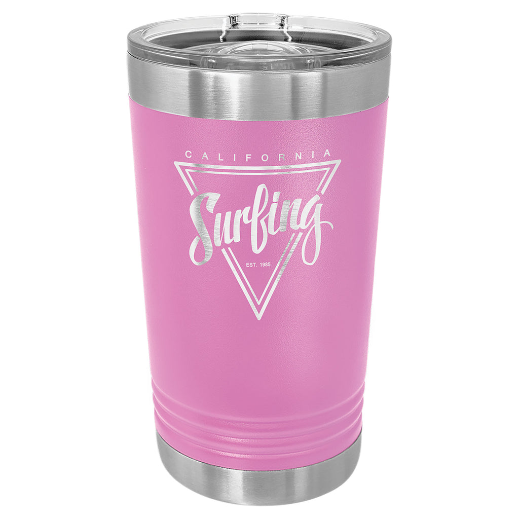 Light Purple Pint with Clear Slider Lid