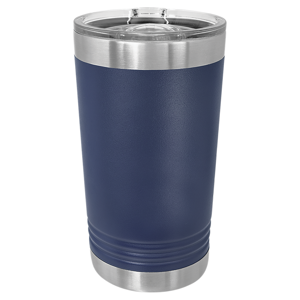 Navy Blue Pint with Clear Slider Lid blank-preview