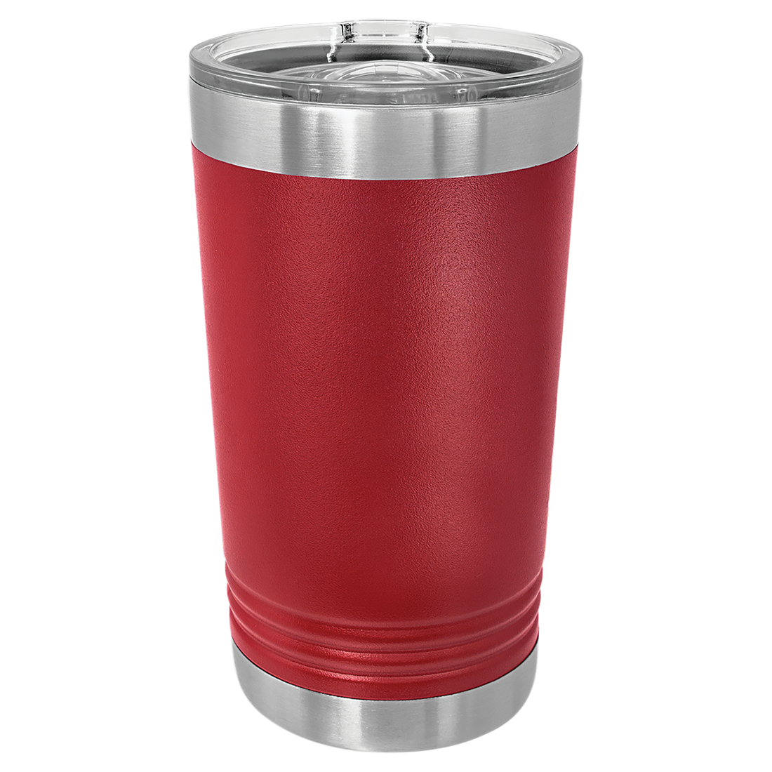 Maroon Pint with Clear Slider Lid preview