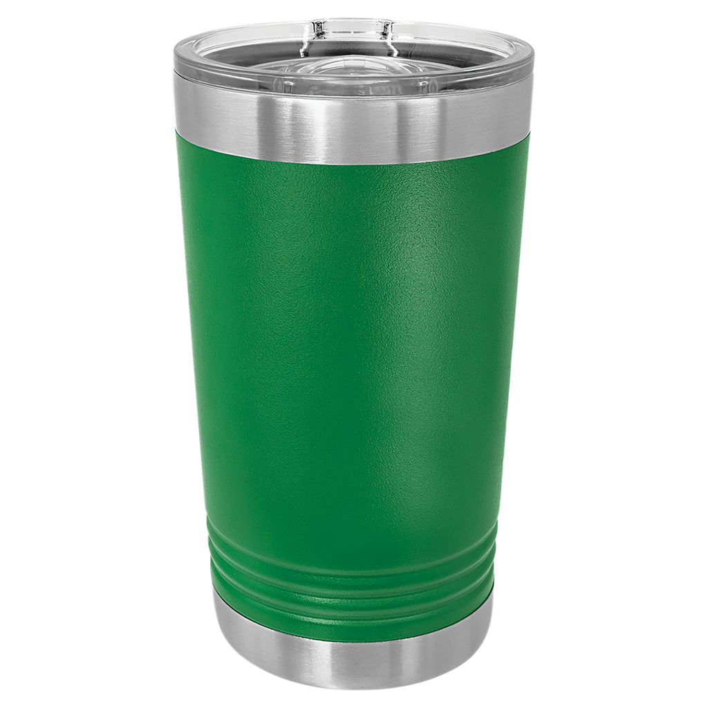 Green Pint with Clear Slider Lid blank-preview