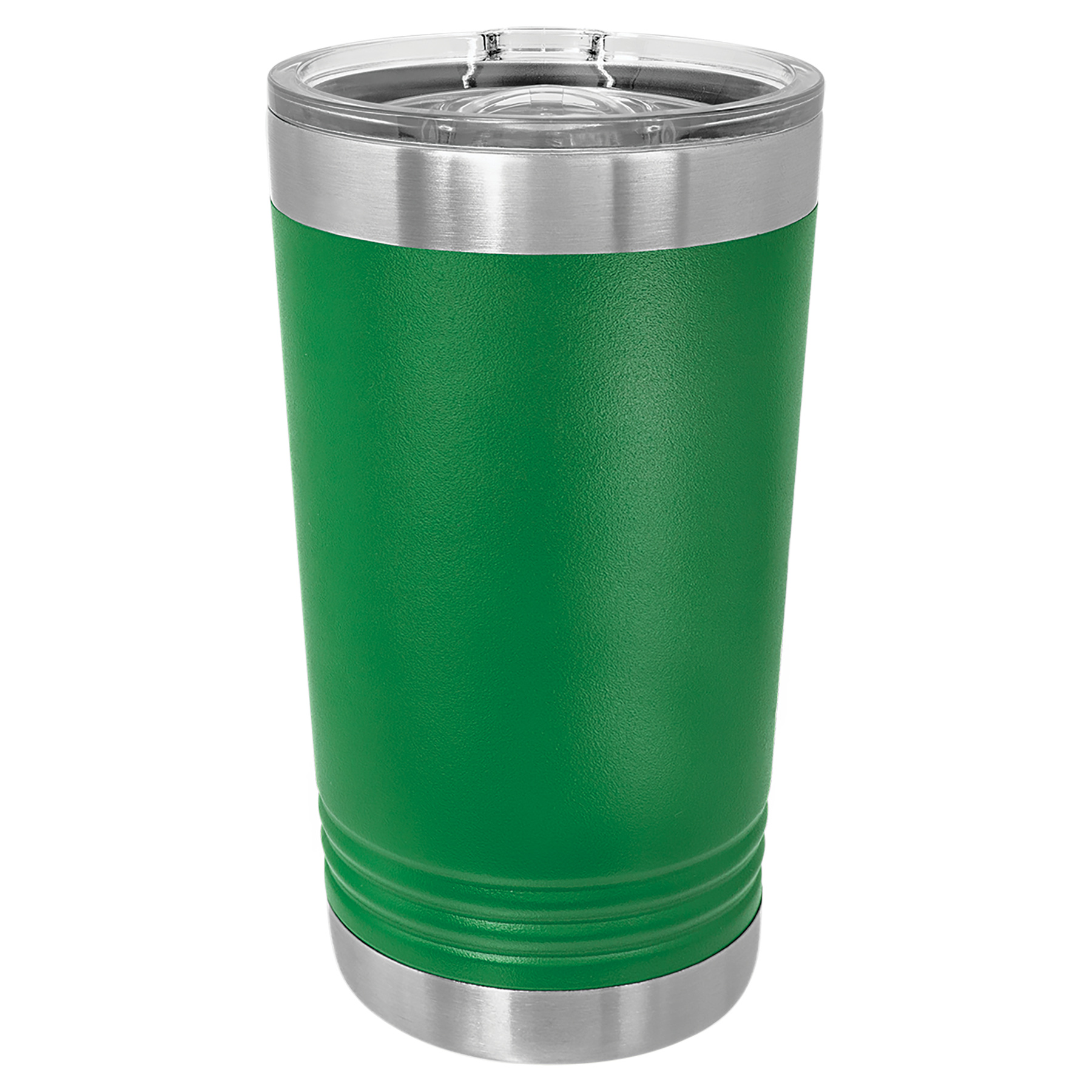 Green Pint with Clear Slider Lid blank-preview