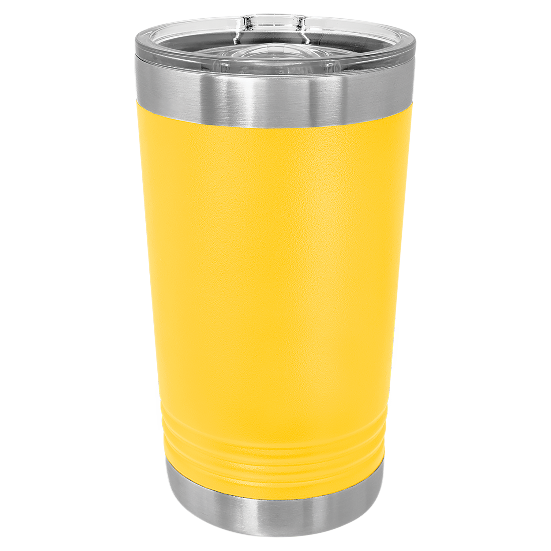 Yellow Pint with Clear Slider Lid blank-preview