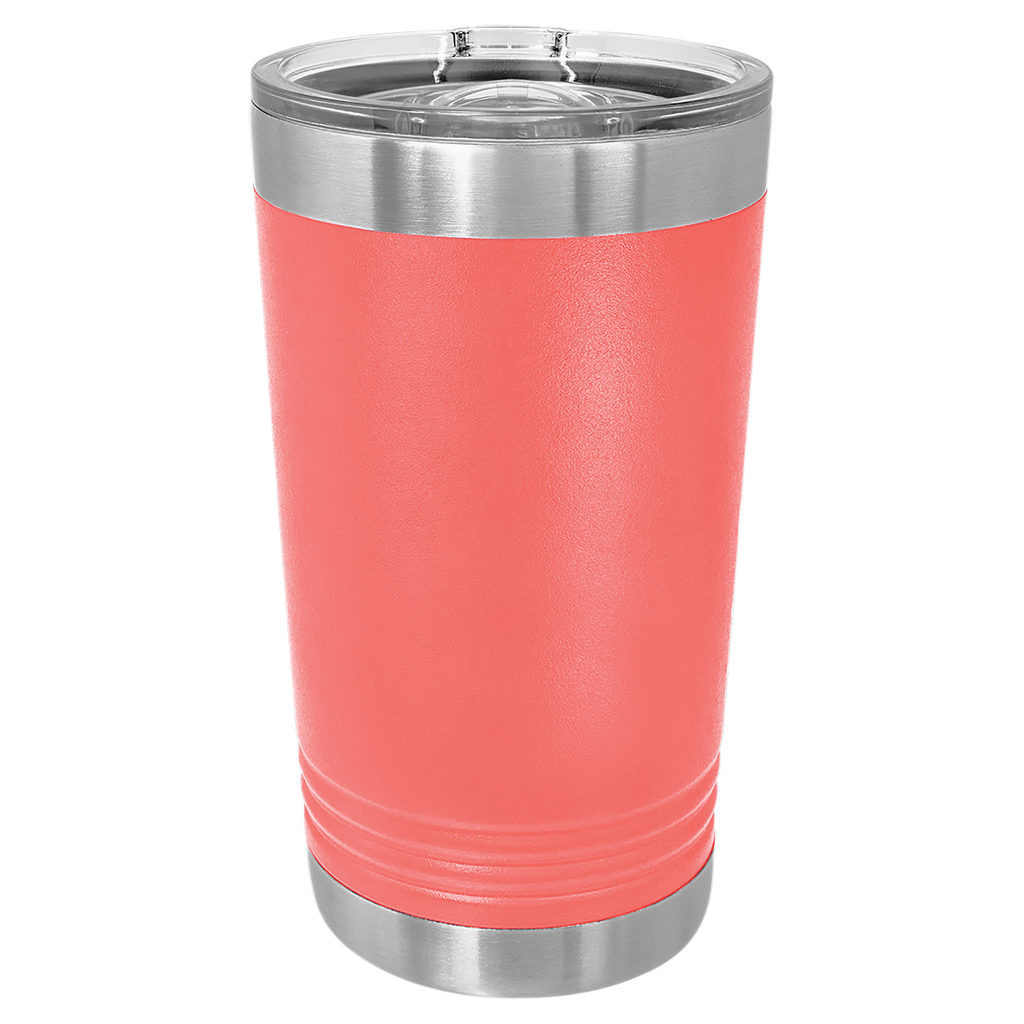 Coral Pint with Clear Slider Lid blank-preview