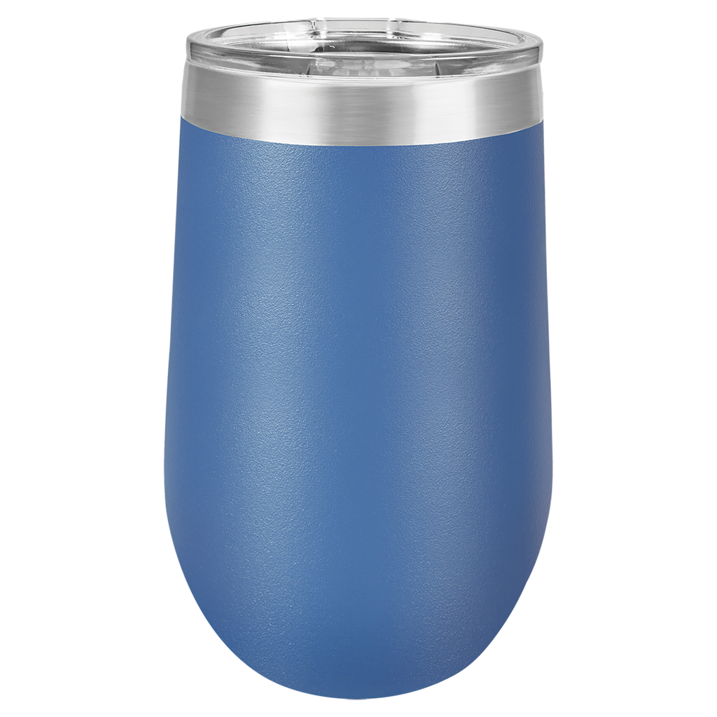Royal Blue 16 oz. Stemless Tumbler with Clear Lid blank-preview