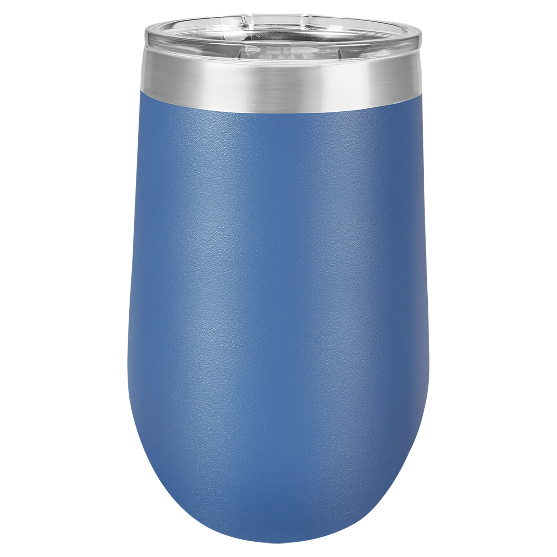 Royal Blue 16 oz. Stemless Tumbler with Clear Lid blank-preview